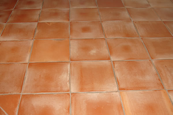 Square Clay Floor Tile 12x12x1"