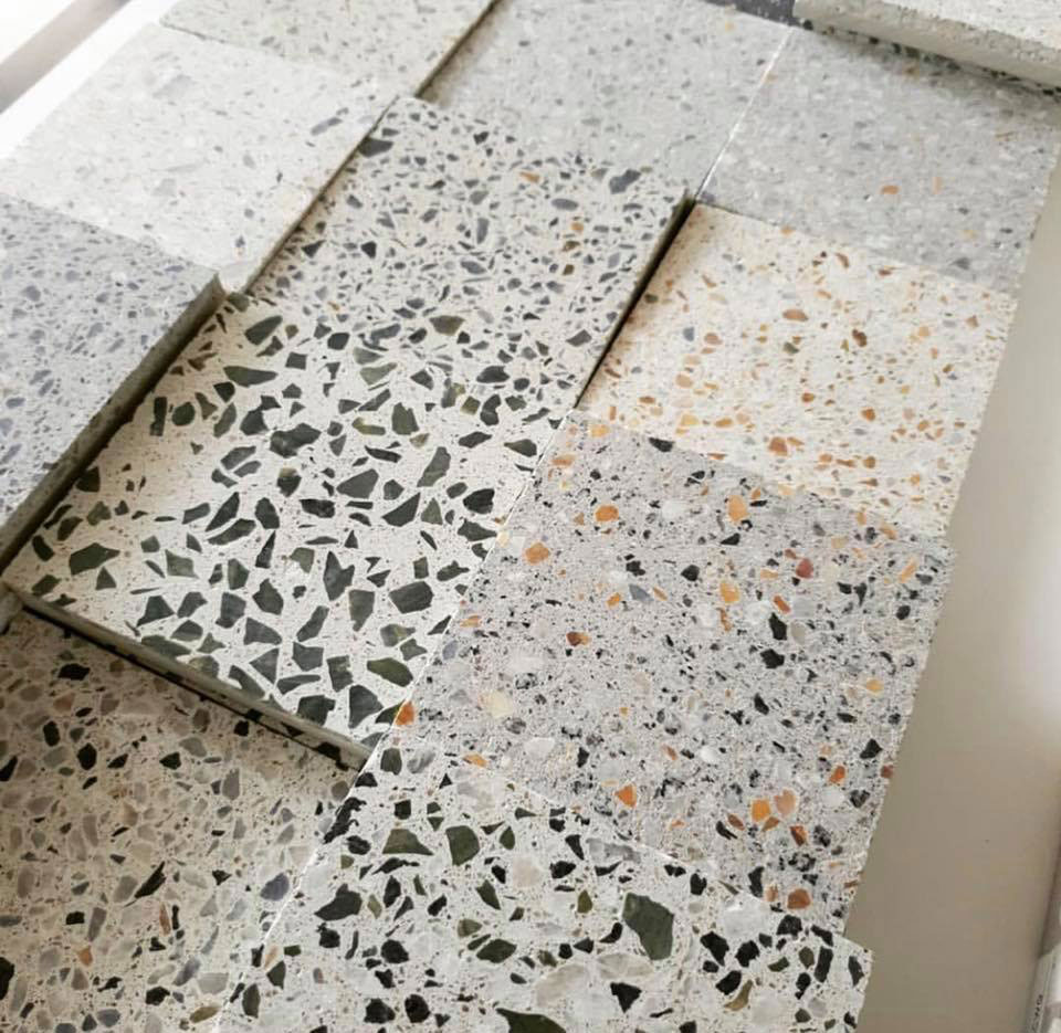 Terrazzo Square Floor Tiles