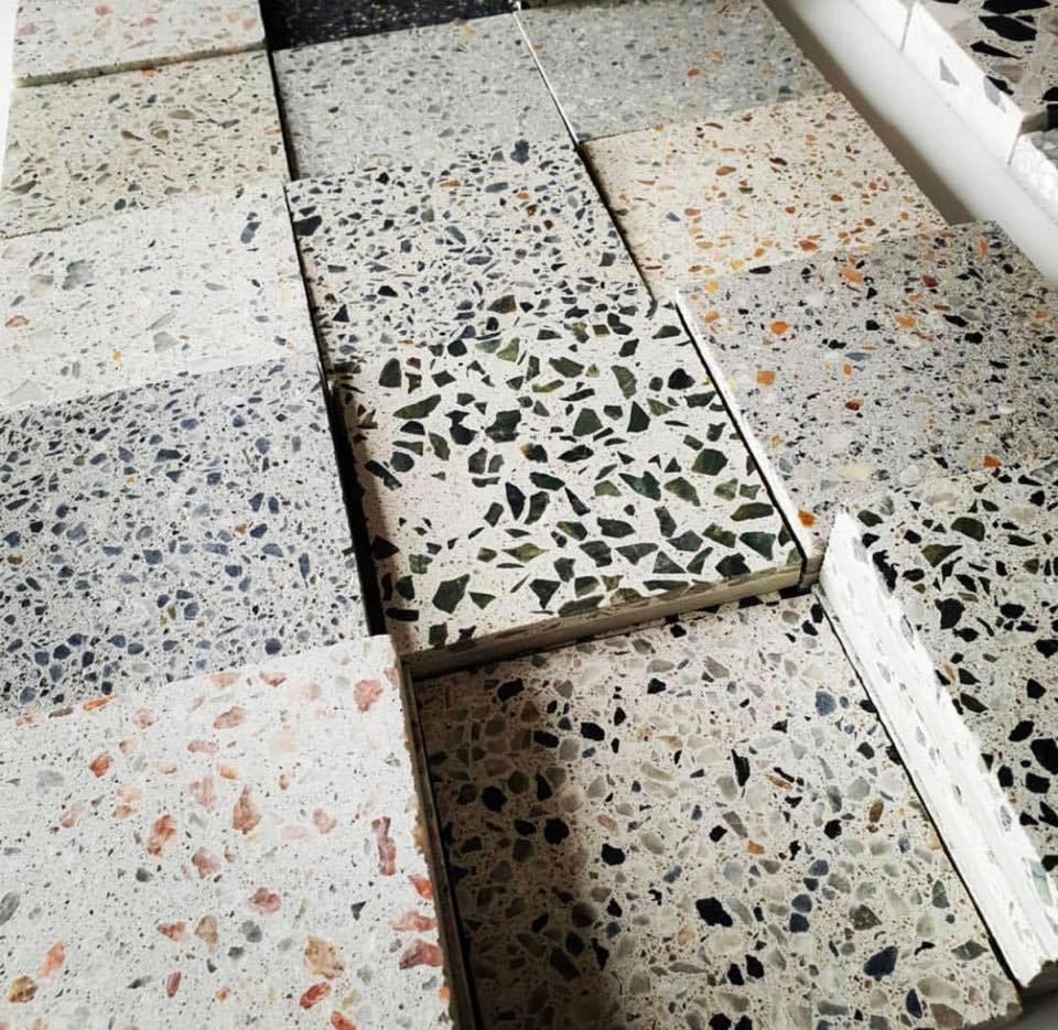 Terrazzo Square Floor Tiles
