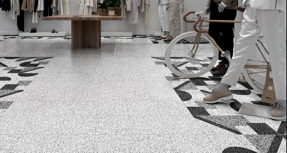 Terrazzo Square Floor Tiles
