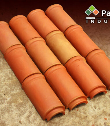 Barrel Mission Clay Roof Tiles 4"