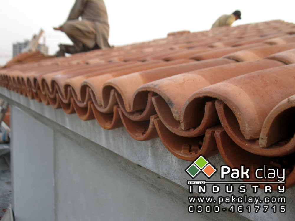 Barrel Murlee 9" Clay Roof Tiles