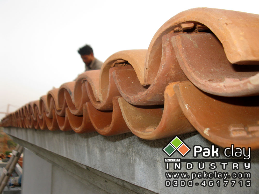 Barrel Murlee 9" Clay Roof Tiles