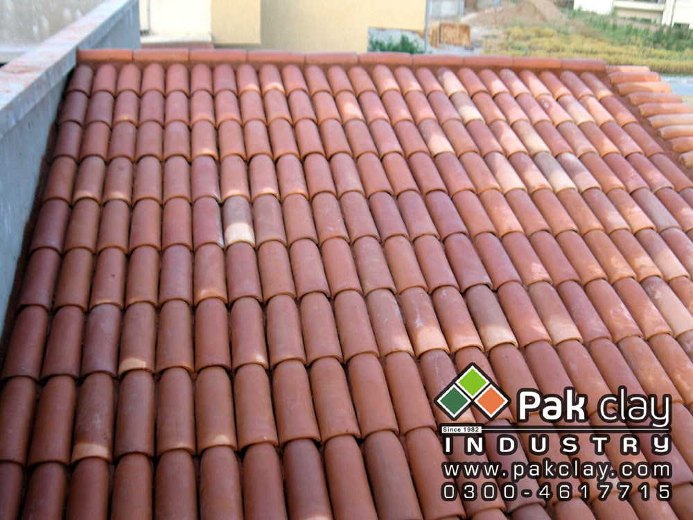 Barrel Murlee 9" Clay Roof Tiles