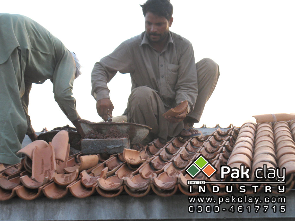 Barrel Murlee 9" Clay Roof Tiles