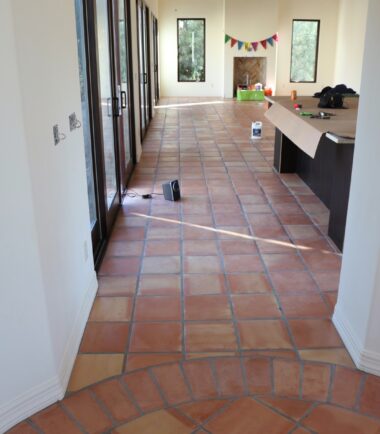 12x12 inch Terracotta Living Room Floor Tile