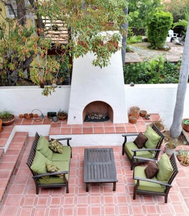 Outdoor Picket and Square Terracotta Tiles 12x12 inch Lahore