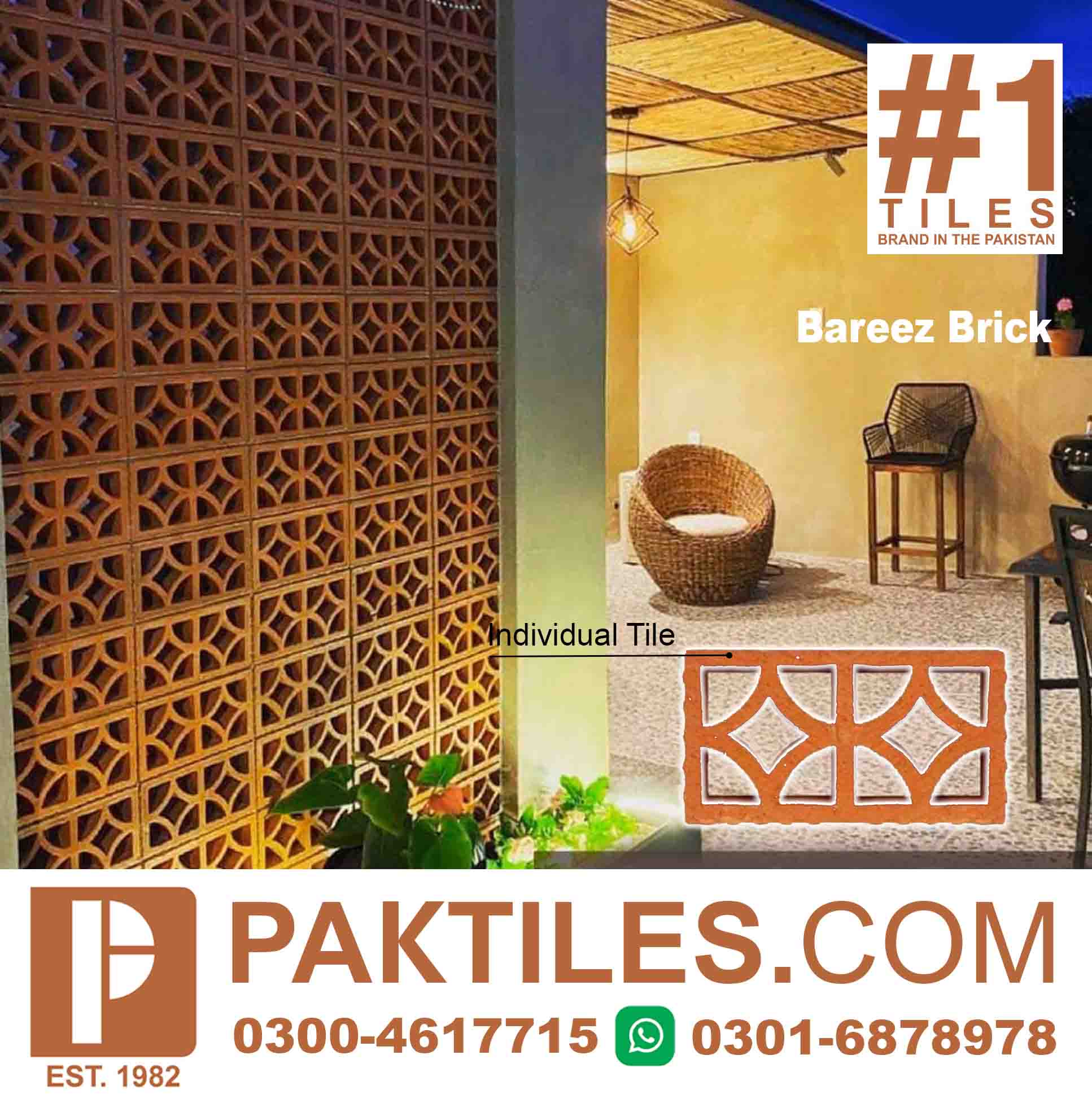 terracotta jali tiles price